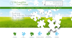 Desktop Screenshot of mclaughlinfirm.com